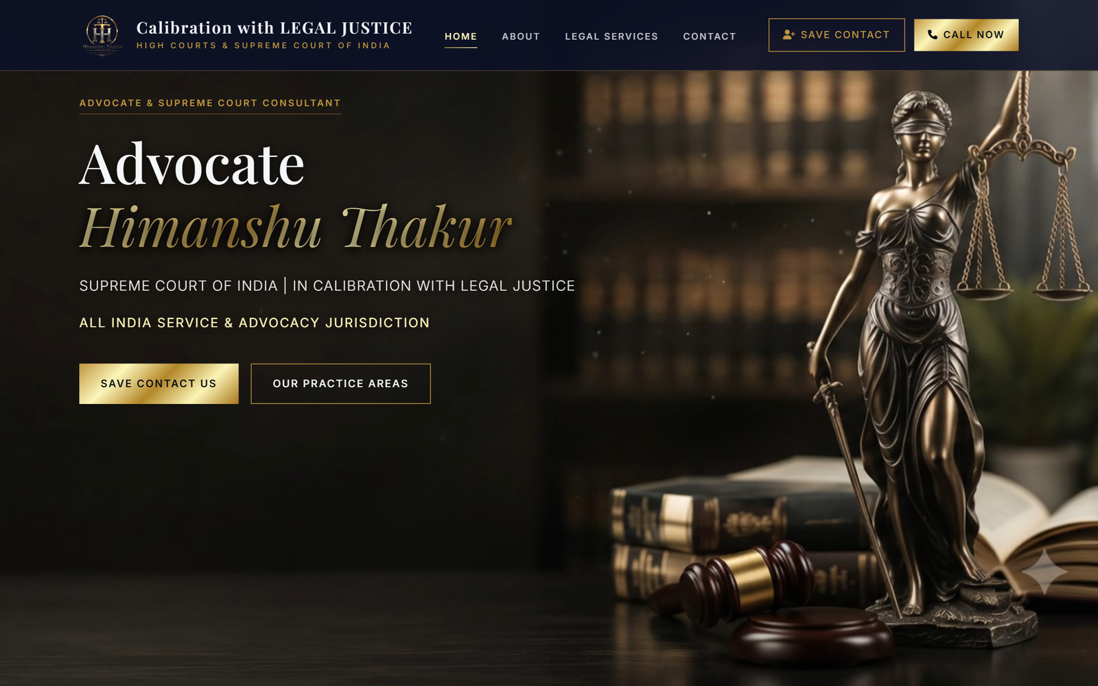 Himanshu Law Offices Website